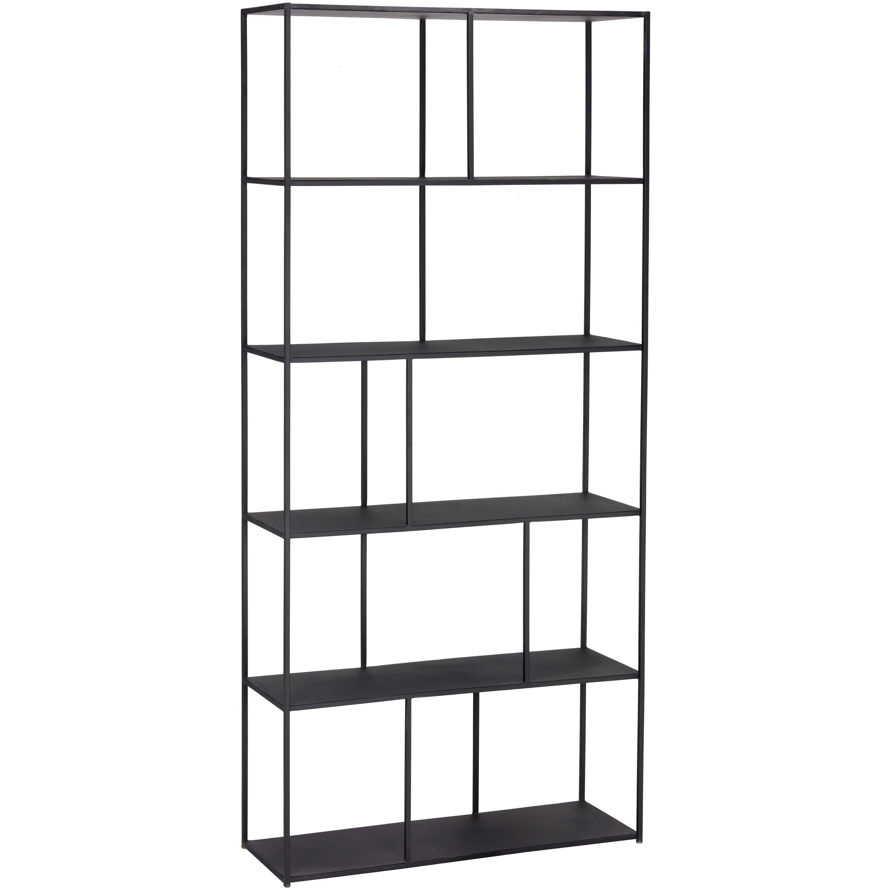 Eiffel Black Bookcase, Large